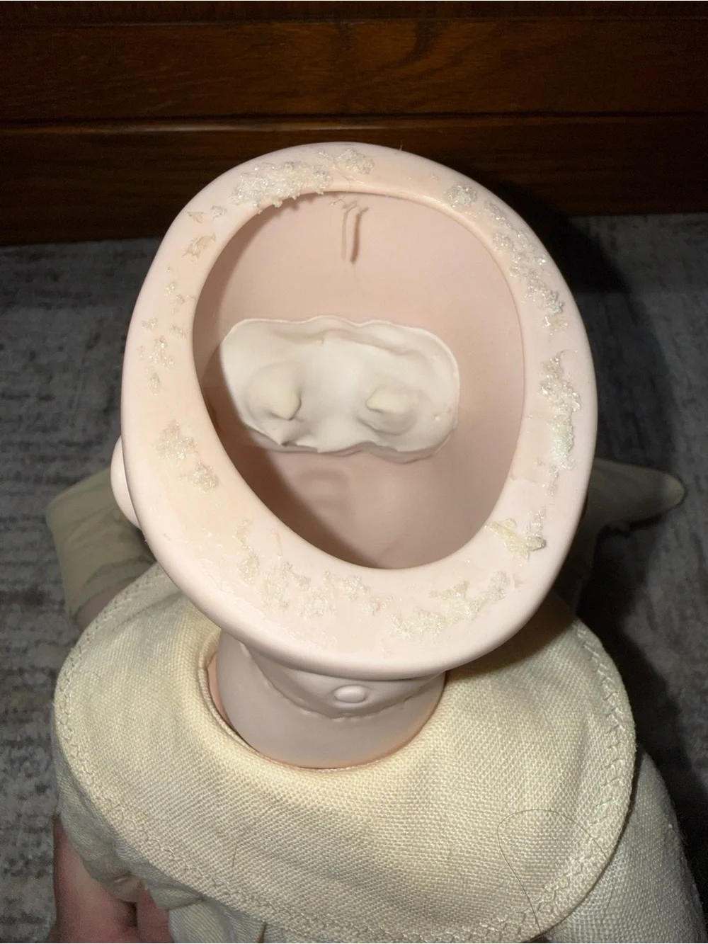 Vernon Seeley 1970’s bisque porcelain reproduced antique doll mold boy doll